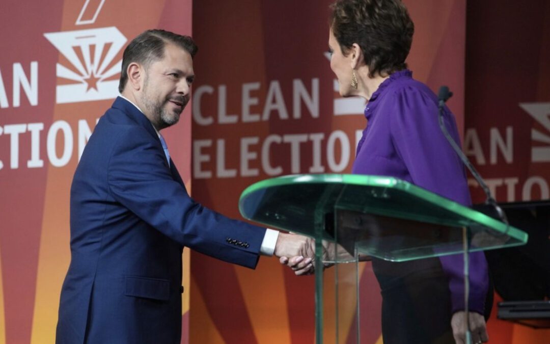 US Senate debate: Gallego and Lake spar over immigration, abortion, and the economy